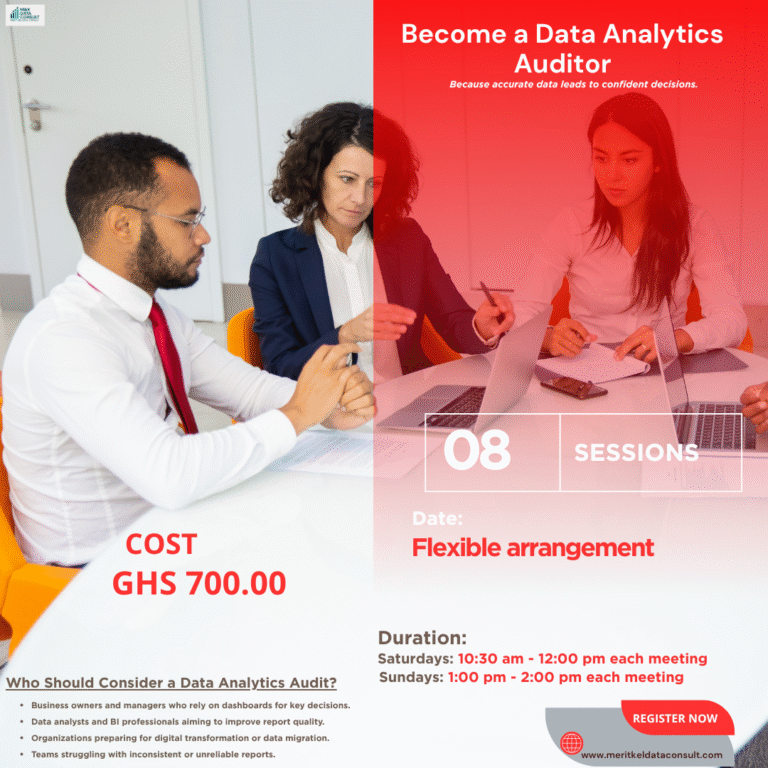 Data Analytics Audit